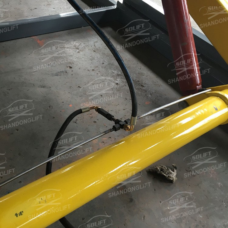 Механически двойник Inground большой сверхмощный Scissor подъем стоянкы автомобилей автомобиля таблицы подъема 2