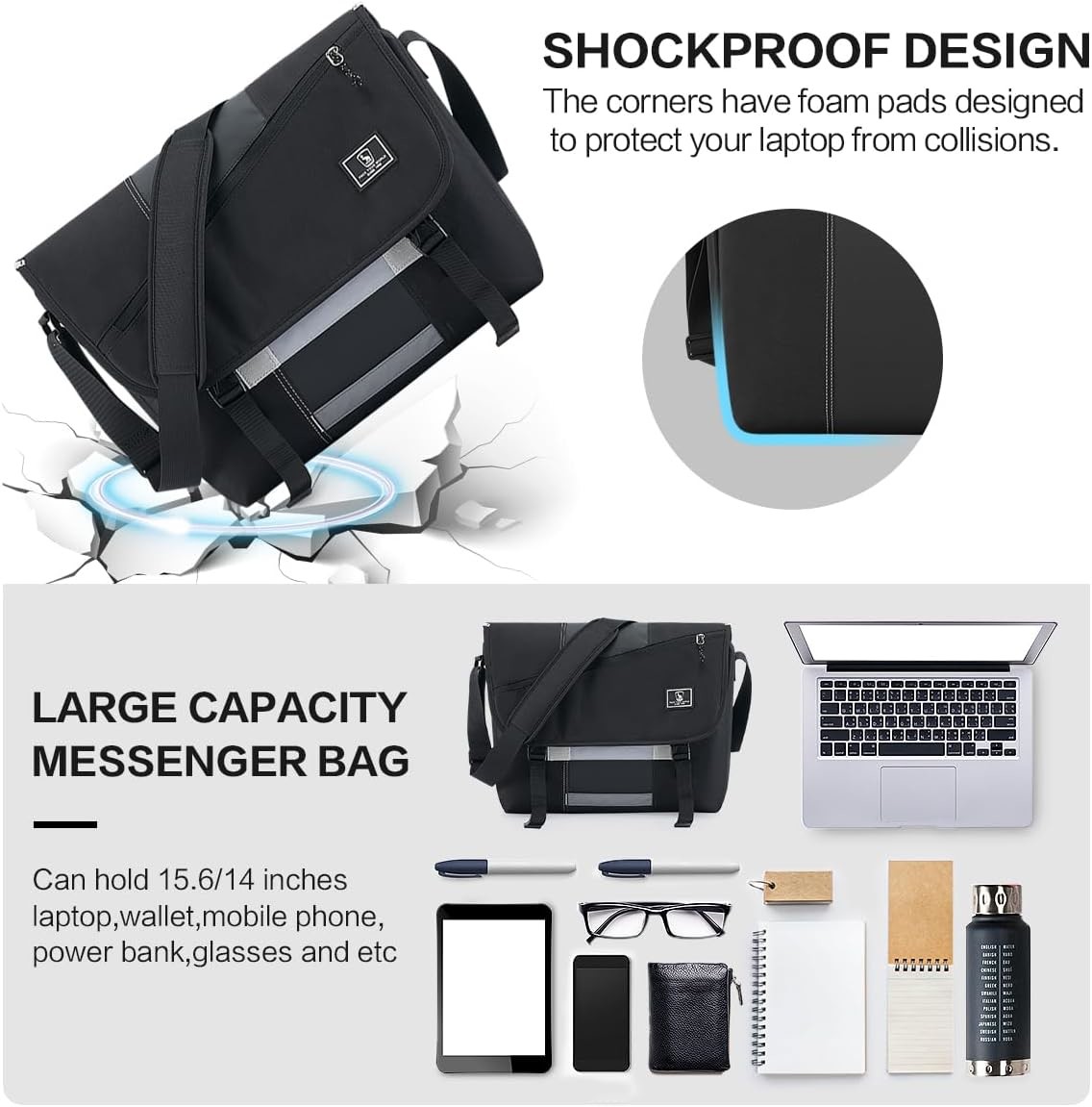 15.6 дюймов ЛАПТОП КРАССБОДИЙ БЕГ ЖЕНЩИНЫ НЕОПРЕБИТЕЛЬНЫЙ БЕГ БОЛЕЖНЫЙ БЕГ УЧЕЛИТЕЛЬСТВО ПУТЕЖНЫЙ ОФИС БРИФКЕЙ