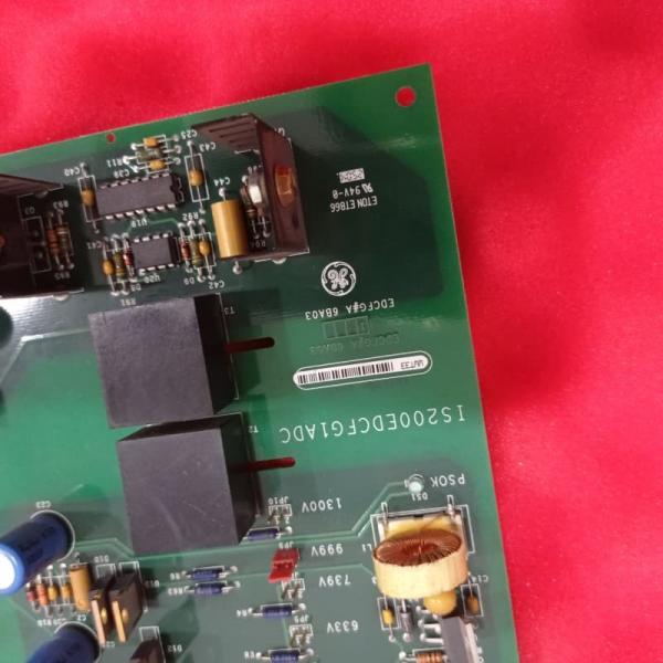 GE IS200EDCFG1ADC Carte de rétroaction CC de l'excitateur avec une largeur nette de 100 mm