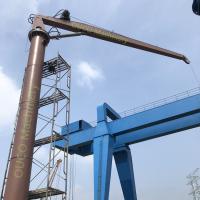 crescimento duro Marine Cranes High Efficient pequena hidráulica de 1.3t9.1m