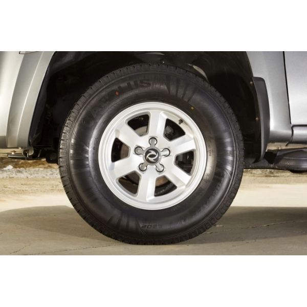 Dongfeng robusto diseño de utilidad camioneta eficiente en el consumo de combustible diesel comercial de doble cabina gris