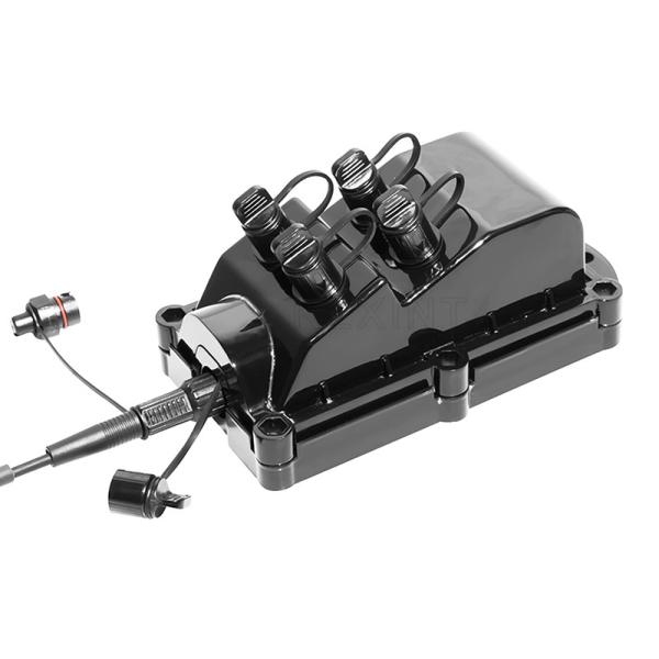 KEXINT SC Mini Type Fiber Optic Adaptor Outdoor IP68 Waterproof For Fibre Splice Enclosure