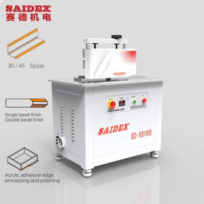 Fast Efficient Mitre 30 Degree Chamfer Acrylic Pom Pet Ms Ps Etc Plastic Sheet Egde Machine