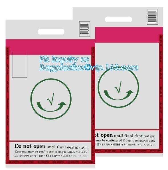 ICAO Duty Free Packaging, STEBs Bags, Custom Airport Store, Retail Shop Security Bags, Tamper Evident Proof
