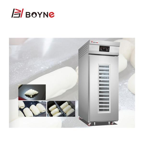 18 Trays Bakery Processing Equipment Vertical Kitchen Freezer Chiller Bread Dough Proofer Single Door