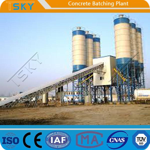 Discharging Quickly HZS90 90m³/H Concrete Batching Systems