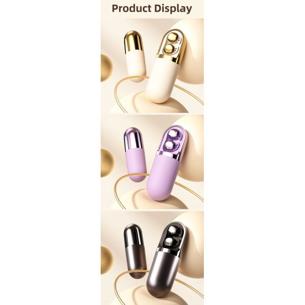 Bluetooth 6.0 Wireless Earbuds with Vibration Massage Function and Skin-Friendly Material for Comfortable Use