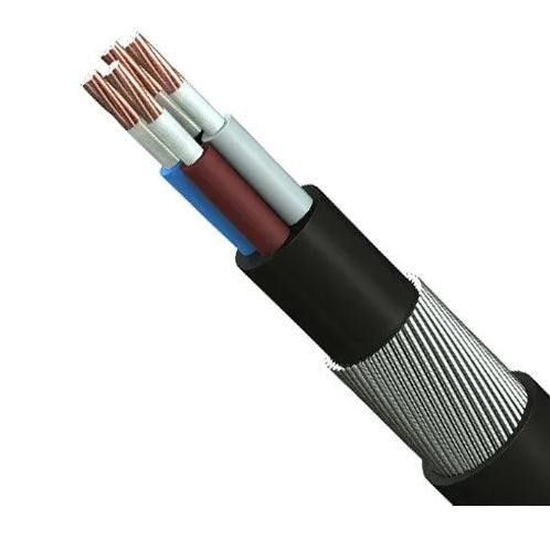 0.6/1KV 5x4mm2 Copper CONDUCTOR SWA steel wire PVC insulated power cable with PE jacket