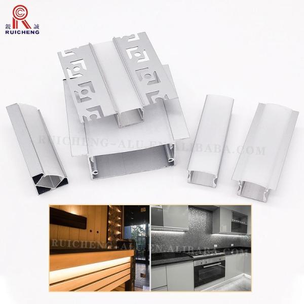 6063 Aluminium LED Strip Light Profile 1.5mm Thickness T5 Temper SMD2835