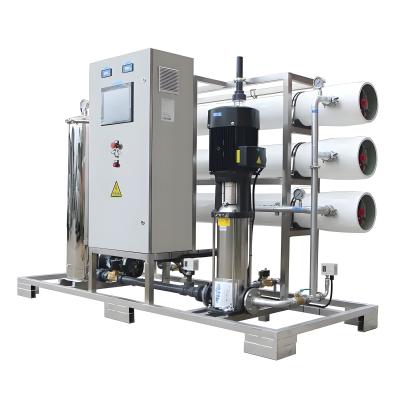 98% Salt Rejection Brackish Water RO System With Siemens S7 PLC Control