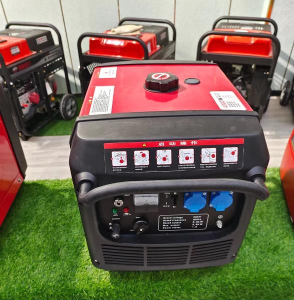 Digital Inverter Portable Gasoline Generator Silent Mini Gasoline Generator With Electric Start