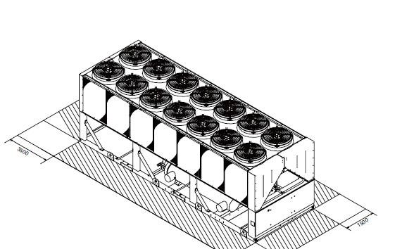 Large Capacity Refrigerating Air Cooled Screw Chiller Long Lifecycle