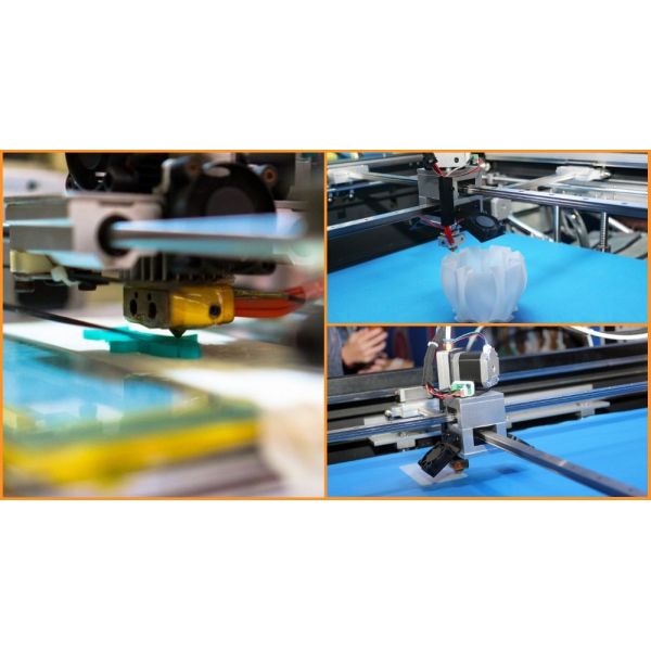 Flexible Heating Element 12v , 3d Printer Silicone Heater With UL Certificate