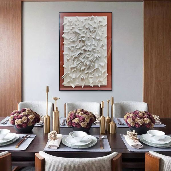 Top Artist Team Design Mixed Media Painting Handmade Framed Wall Art Decoration 80x120cm