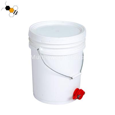 Ferramentas de Honey Tank Food Grade 20L Pail With Honey Gate Apiculture