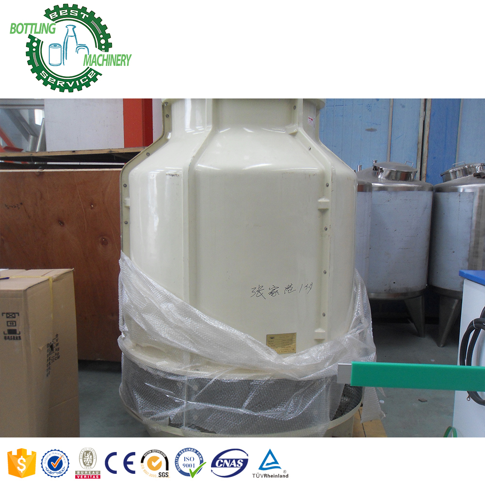 5HP 10HP 15HP Water Cooled Cooling Water Chiller for Milk Soda Water Cooler