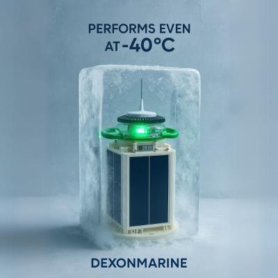 Wide Temp Solar AIS Navigation Lights Fully Submersible For All Climates