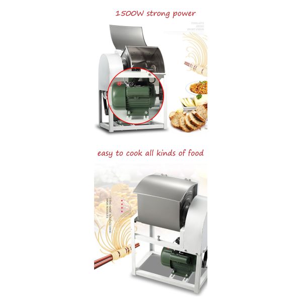 Baked Goods Flour Mixer Dough Mixer Machine Cookies Automatic Dough Maker