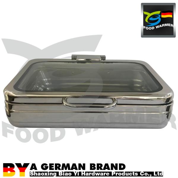 Hydraulic Convenient Induction Chafing Dish SUS 304 Modern Design Rust Proof