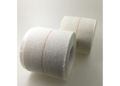 Elasticidade adesiva do derretimento quente branco da borda da pena da fita da atadura dos esportes do algodão boa