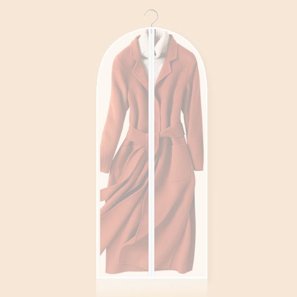 Puting Suit dress covers home storage protect cover travel bagdurable chain customized facility PVEA 60*45cm with chain
