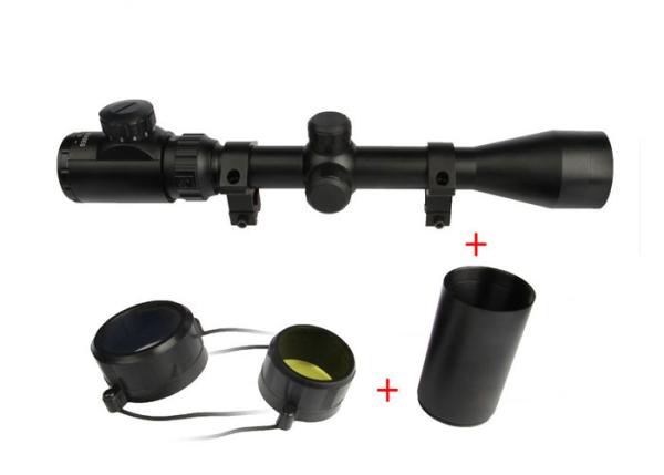 Aluminum Alloy Lighted Crossbow Scopes , Long Distance Scopes 3 - 9X40EG