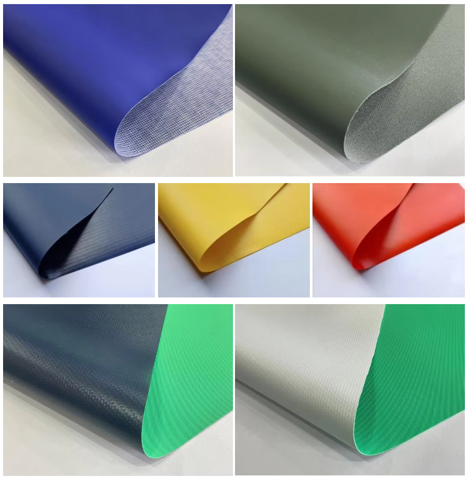 Waterproof 1000D Polyester PVC Coated Fabric For Chemical Protective Clothing