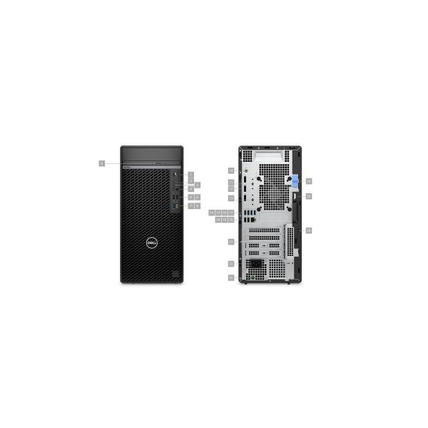 Chassis Size 154*292.2*324.3mm Dell Optiplex 7010 Computer Tower i7-13700/i5-13500 8G