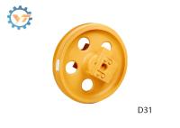 Conjunto mais inativo dianteiro resistente, substituição amarela do tensor da escavadora D31