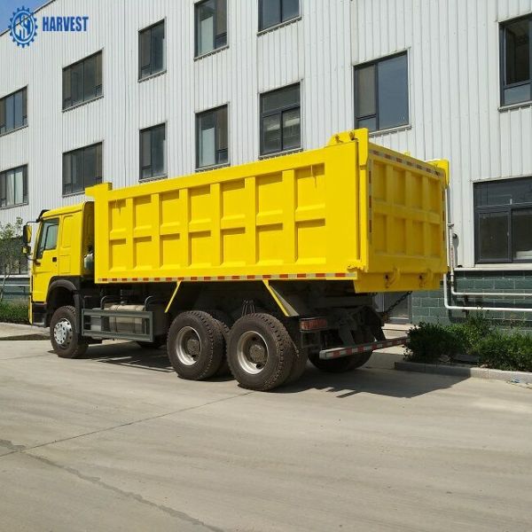 30 toneladas 6x4 Sinotruk Howo Lifting medio 371hp 20cbm camiones de carga pesada