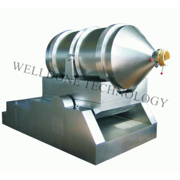 SUS304 Rotary Batch Mixer , High Mixing Precision Vertical Mixer Machine