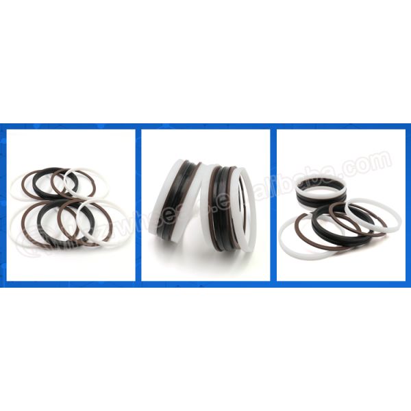 NCF hidráulico del sello PTFE NBR del pistón de RWH para el excavador de la correa eslabonada