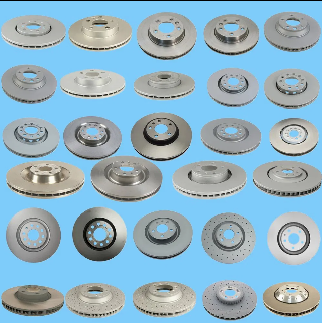 Drilled Slotted Coated Geomet Ventilated Front Brake Disc For Hyundai Accent Hyundai Solaris Rb/KIA Rio Ub 2010-2019 OEM ODM Wholesale Trial Order Available