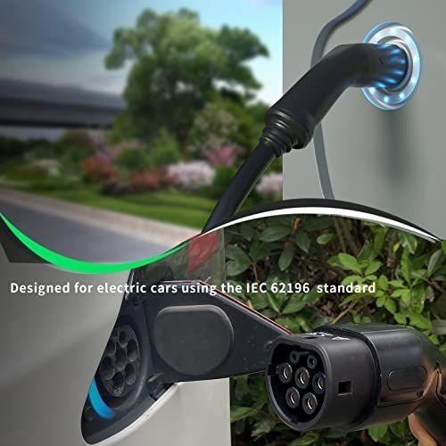Model 3 Electric Vehicle Car Charger 16A 32A Evse Portable EV Charger 7kw 11kw 22kw Type 2
