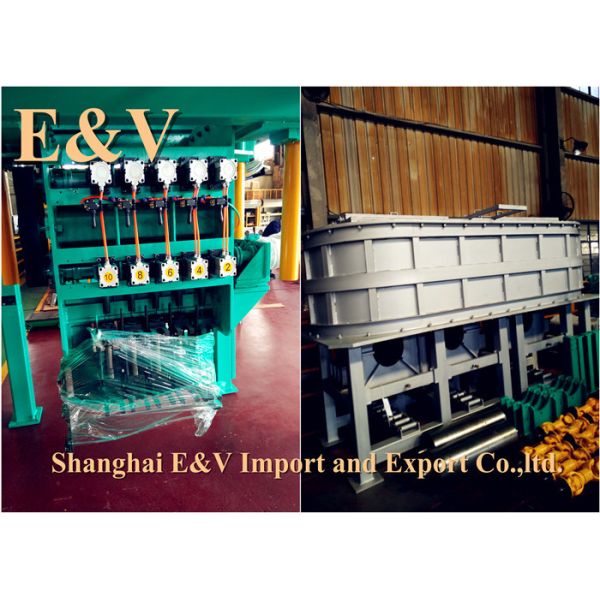 Automatic Adjust 6000mt Induction Coil Upward Casting Machine AC Three Phase 380V