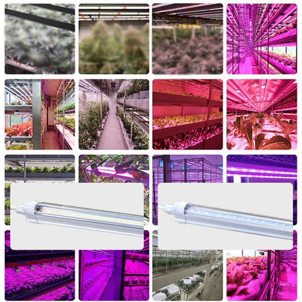 4ft T8 90cm 120cm T5 LED Grow Light Tubes 18W 25W 36W 3FT Full Spectrum LED Plant Grow Light