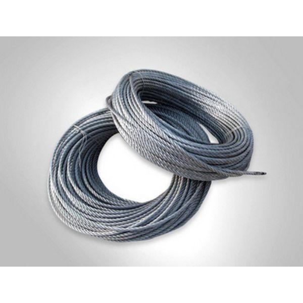 6mm 6x19 Fc 304 7x19 IWRC 10mm 12mm Ungalvanised Steel Wire Rope Cable ±1% Tolerance