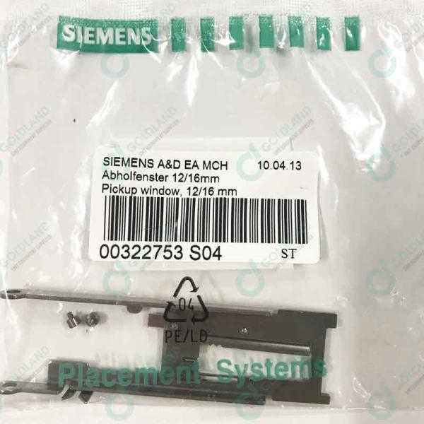 Alimentador de Siemens 12/16mm do alimentador da série 12/16mm de Siemens /Siplace/ASM da JANELA do RECOLHIMENTO da peça sobresselente 00322753S04 da máquina de SMT
