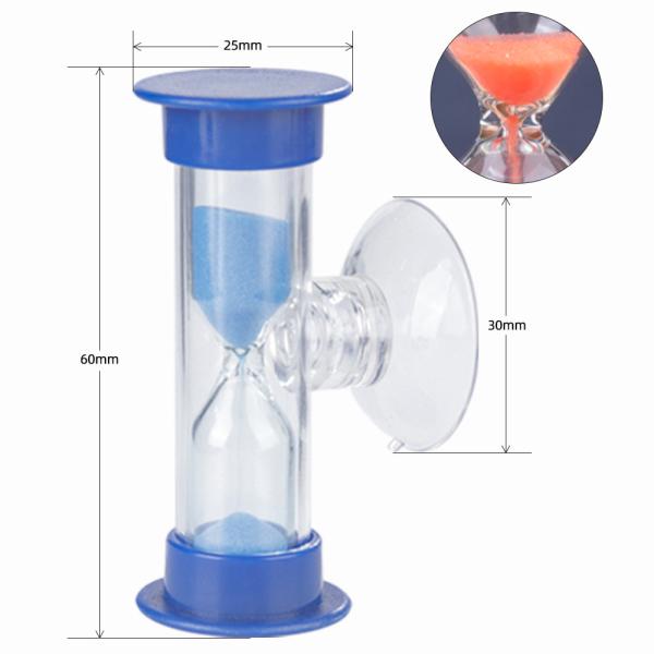 Custom Mini Hourglass Sand Timer 3 Minute 5 Minute 7 Minute Plastic Hourglass Timer