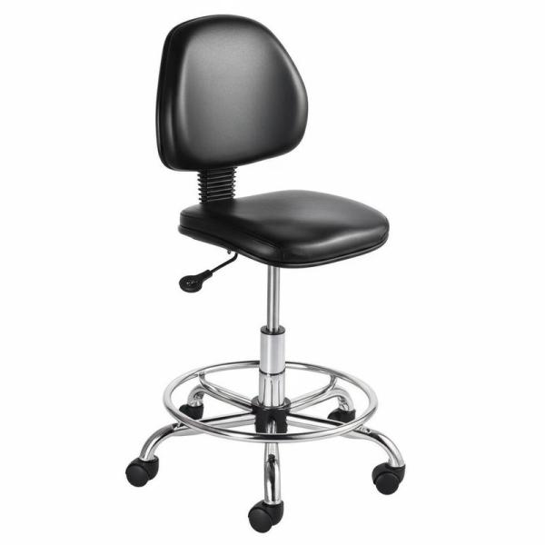 Durable PU Lab Antistatic Chair Model PU-AC-001 with 300 Lbs Weight Capacity and Adjustable Height