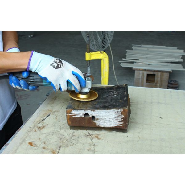 вакуум диска абразивного диска камня чашки диаманта 125mm 180mm 230mm паял