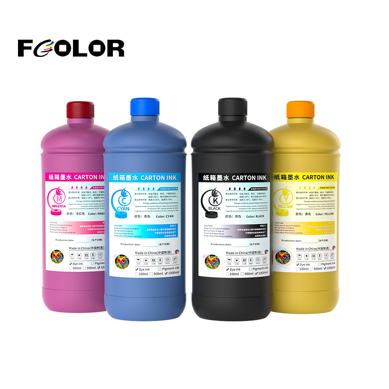 Factory Wholesale  Carton Water-based Dye Ink for Epson I3200 / 4720 /DX5 / 5113