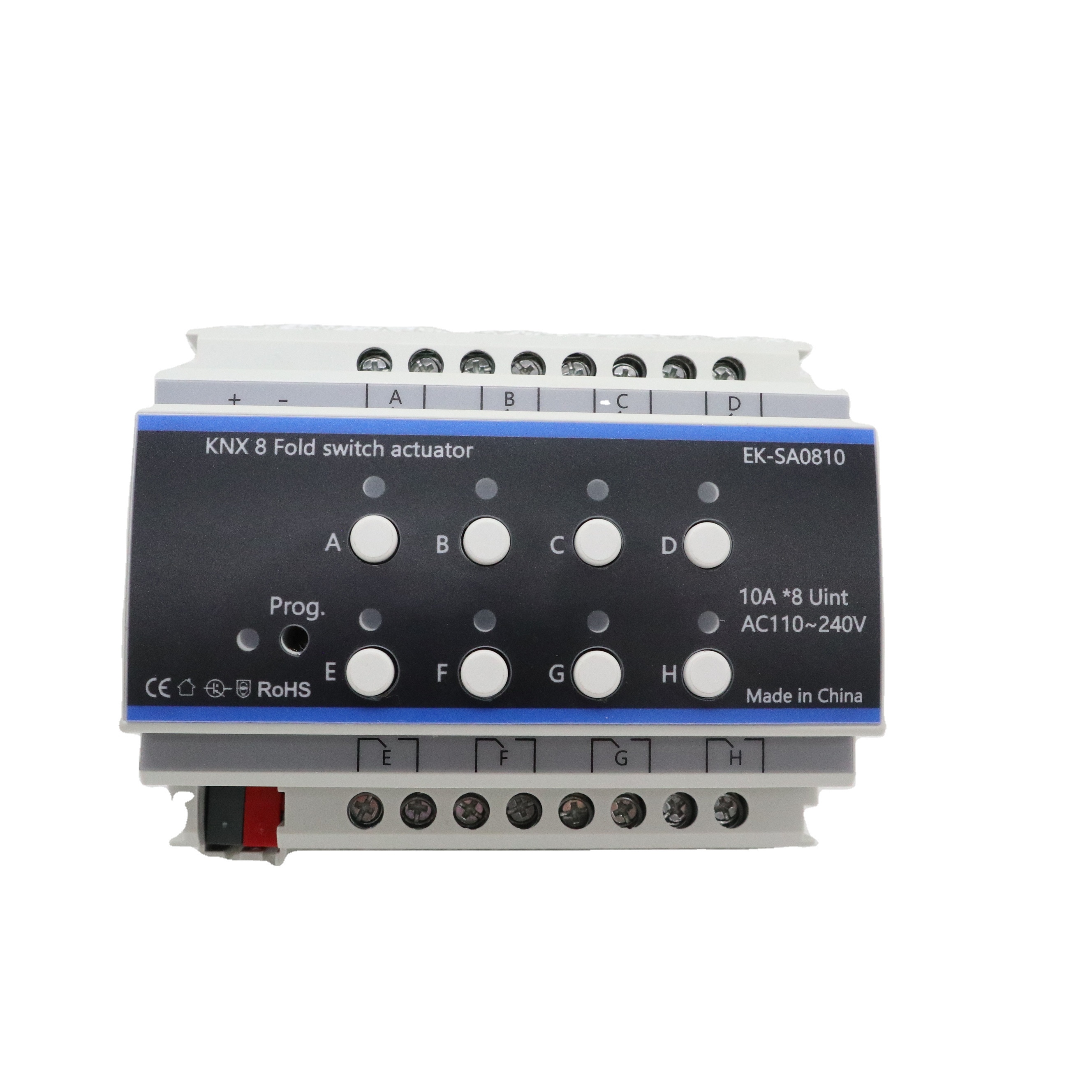 Best Price KNX System Building Switch Actuator for Home Automation Smart Light Control CE ROHS 3 Years Warranty