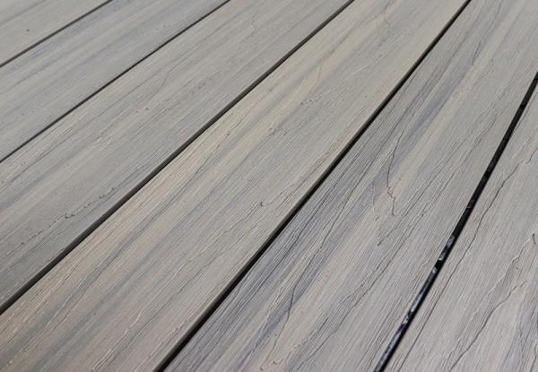 WPC Decking Boards 71x11mm Waterproof Termite-Resistant Flooring