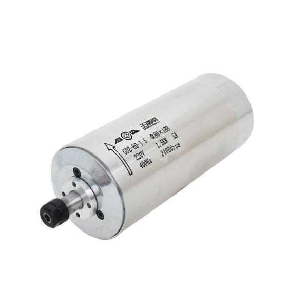 GDZ80-1.5B Motor de fuso refrigerado a água para gravação e fresagem de madeira CNC
