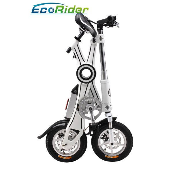12 Inch Foldable Electric Scooter Brushless Motor Lightweight Folding Bike
