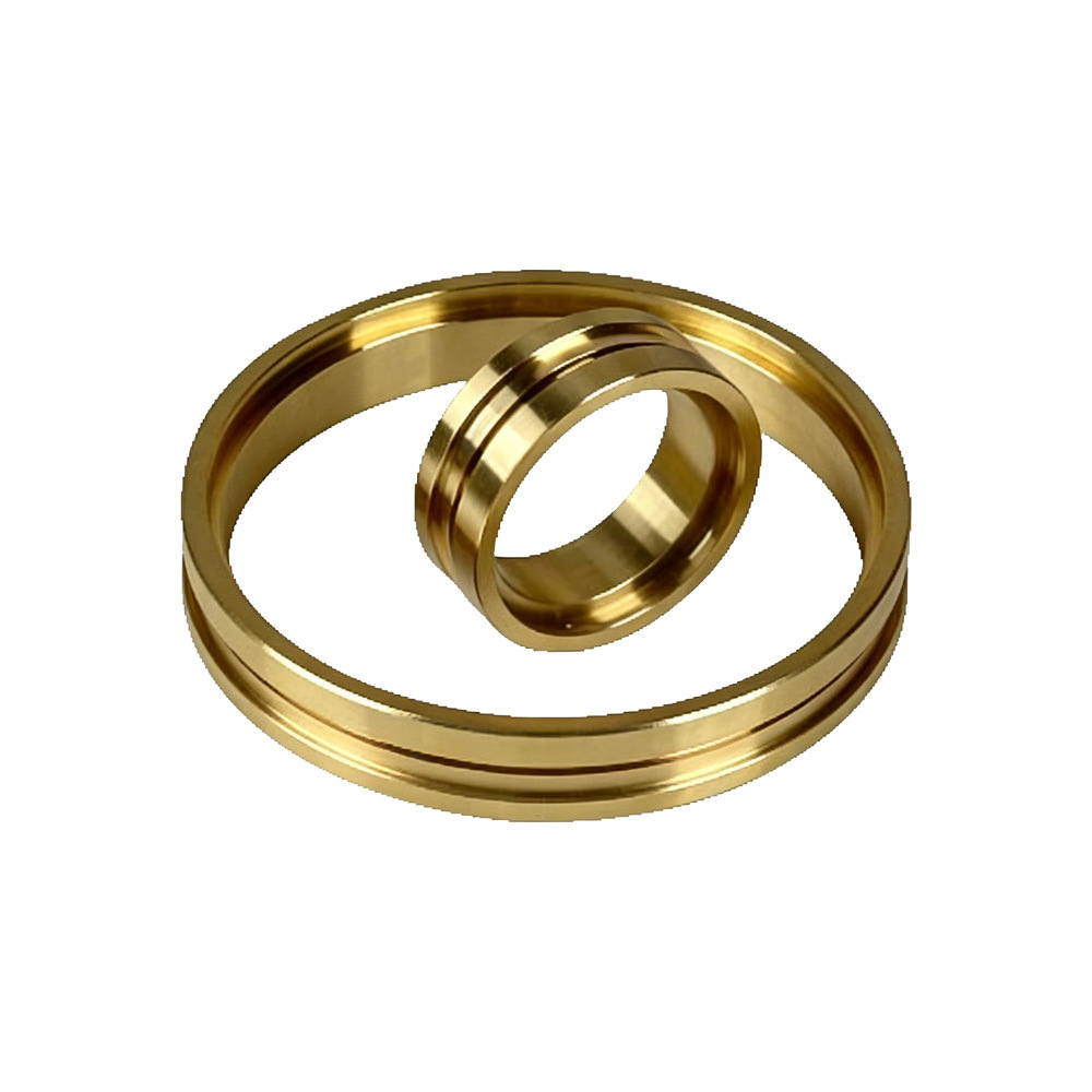 Precision CNC Machined Brass Rings For Precision Bushings Sleeve Bearings