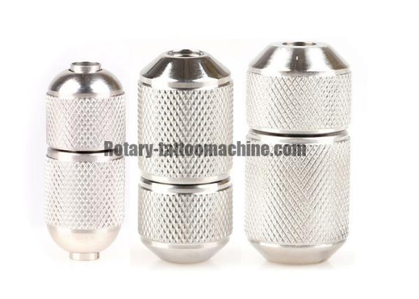 Auto Lock Stainless Steel Tattoo Grips , Tattoo Needle Grip For Tattoo Machine