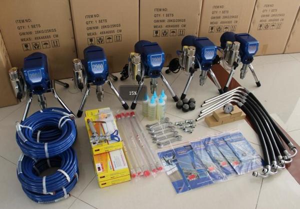 Home Decoration Professional Airless Paint Sprayer Fuse Protector With Oil Based Paints