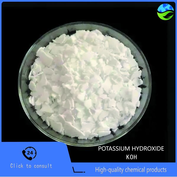 Industrial Grade Potassium Hydroxide Flakes 90% for Electroplating
